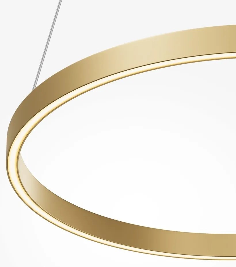 Lustra inelara suspendata LED Rim 60cm alama