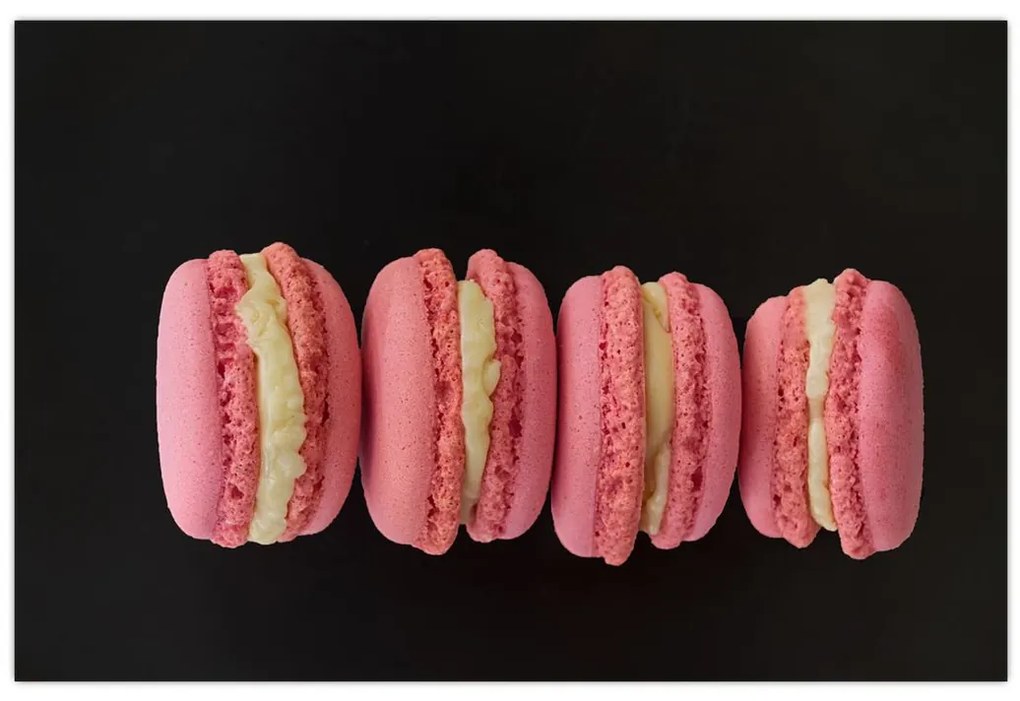 Tablou cu macarons (90x60 cm)