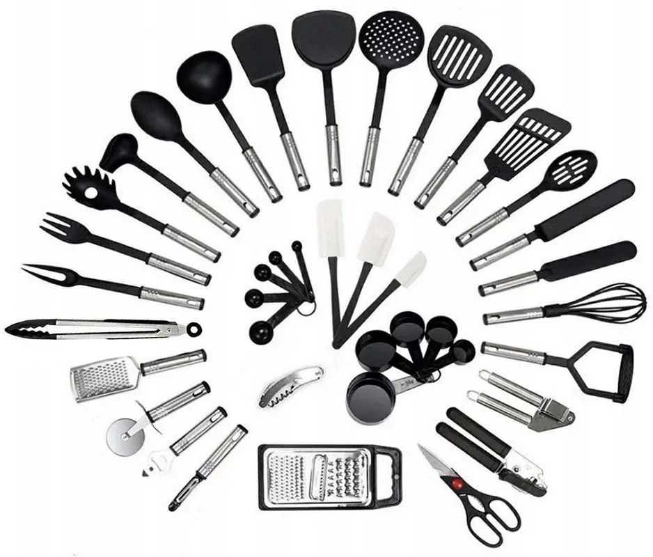 Set de 40 de ustensile de bucătărie