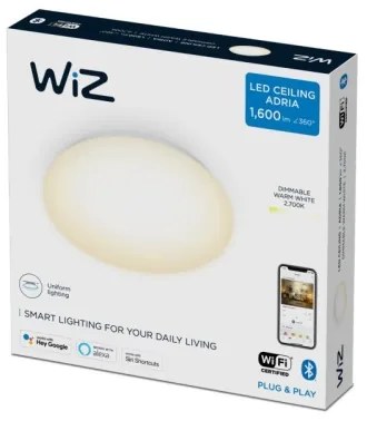 Plafonieră LED dimabilă SUPERSLIM LED/17W/230V 2700K Wi-Fi WiZ