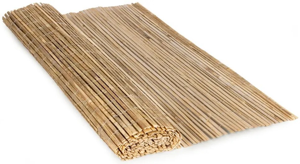 Gard din bambus natural 150 x 500 cm