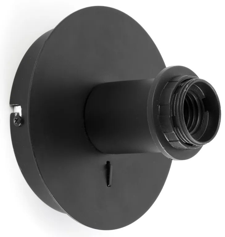 Aplica de perete moderna design elegant LUPE negru/bej
