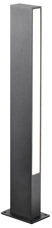 Stalp LED iluminat exterior IP65 LOTUS H-60cm gri