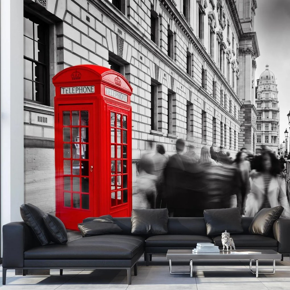 Fototapet - Pe o stradă în Londra (147x102 cm)