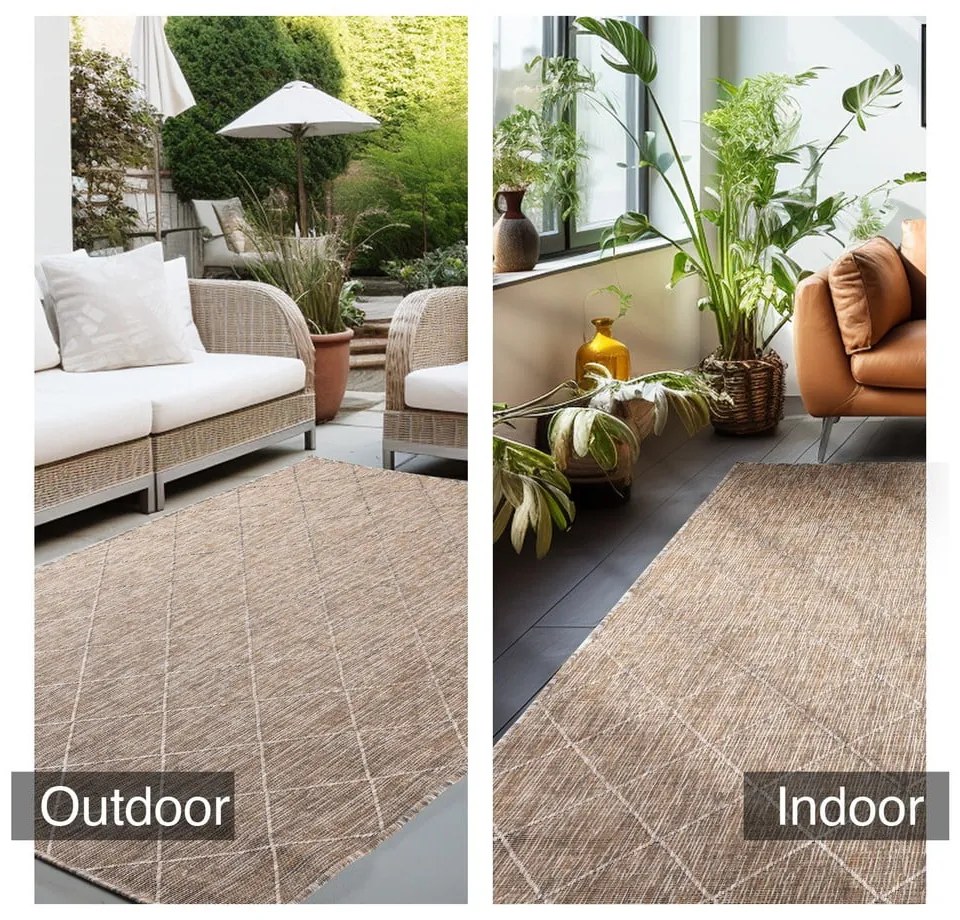 Covor de exterior bej 120x170 cm Zagora – Ayyildiz Carpets