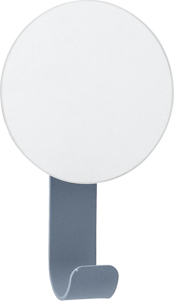 Oglinda cu carlig Albastru, Metal, 12x7 cm