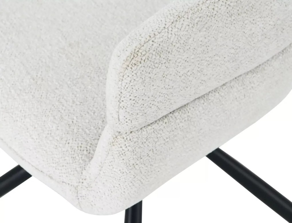 Scaun Borgo bej/negru Raven22
