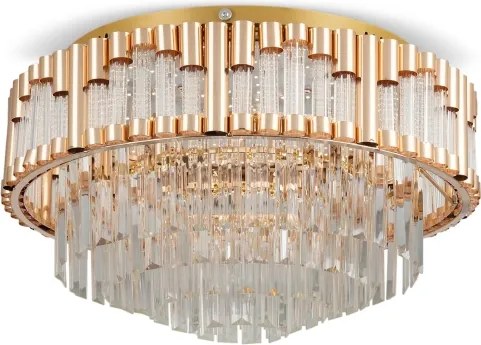 BRILAGI - Plafonieră LED reglabilă CROWN LED/41W/230V Ø 48 cm aurie + telecomandă