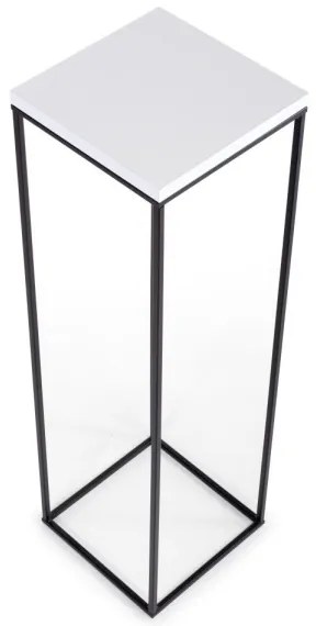 Suport flori BASICLOFT 80x24 negru/alb