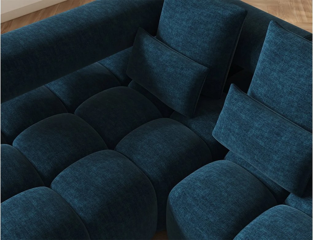 Colțar lemn masiv extensibil modern Levvi Personalizabil, 260 × 184 × 102 cm - Manhattan 45, Dreapta
