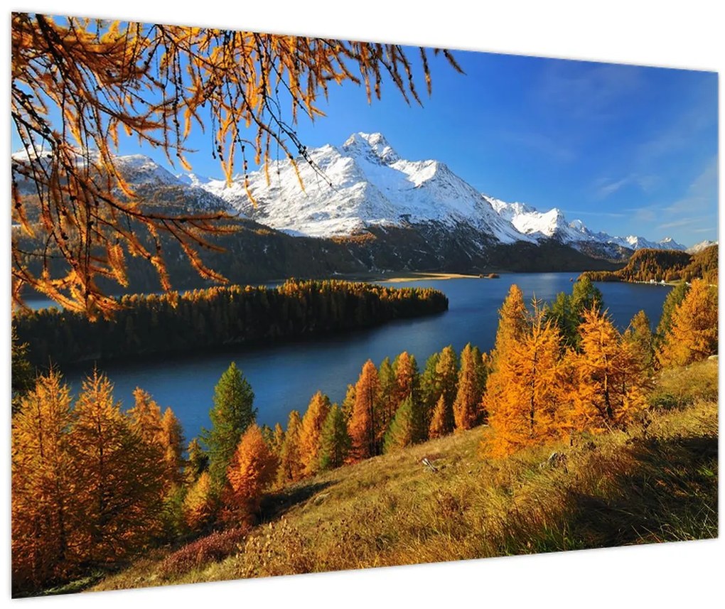 Tablou - Toamna în Alpi (90x60 cm)