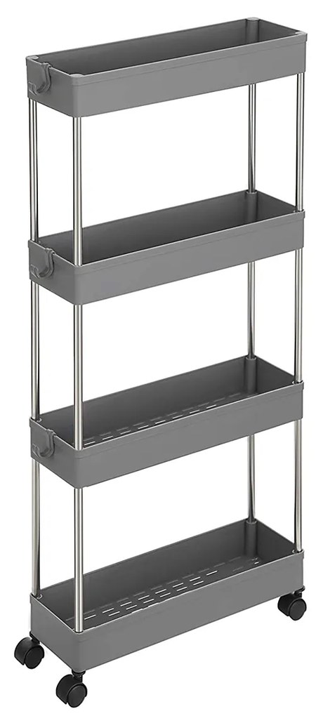 Raft multifunctional pe roti BALDA gri