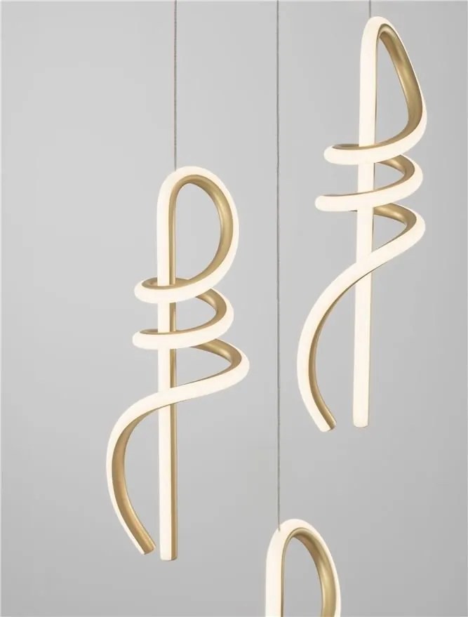 Lustra cu 3 pendule LED SOLINE