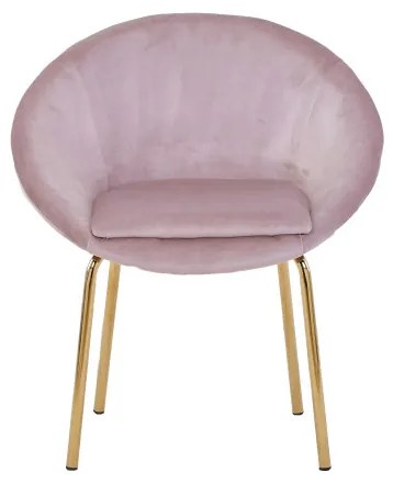 Scaun din catifea Sit&amp;Chairs roz