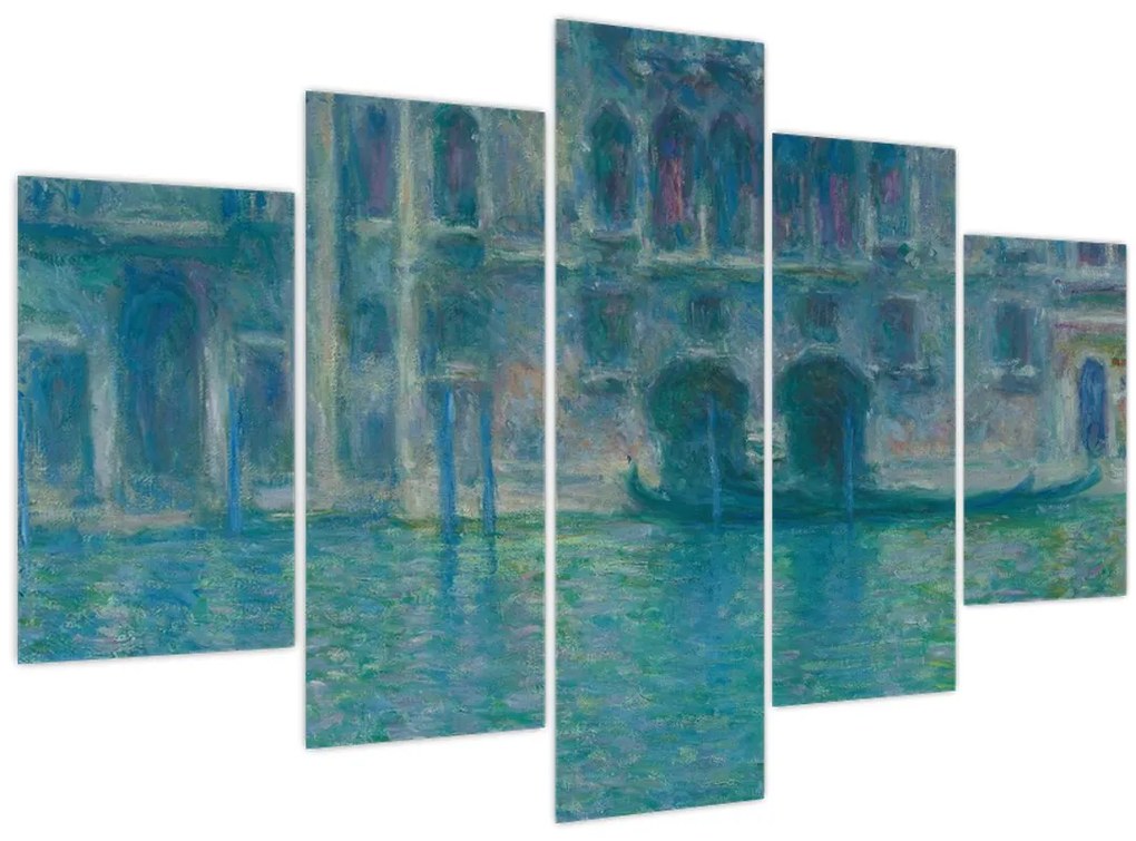 Tablou - Claude Monet, Palazzo da Mula, Venice, reproducere (150x105 cm)