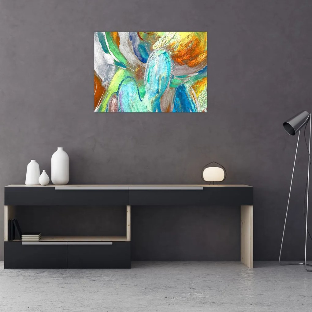 Tablou - Abstract colorat (70x50 cm)