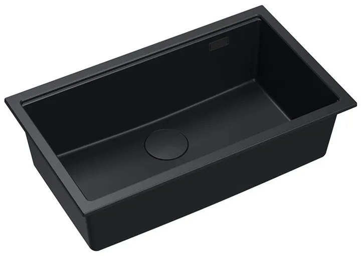 Chiuveta din granit Logan 110 negru