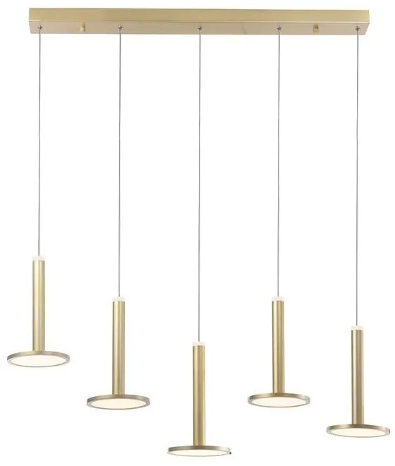 Lustra cu 5 pendule LED design modern Palencia