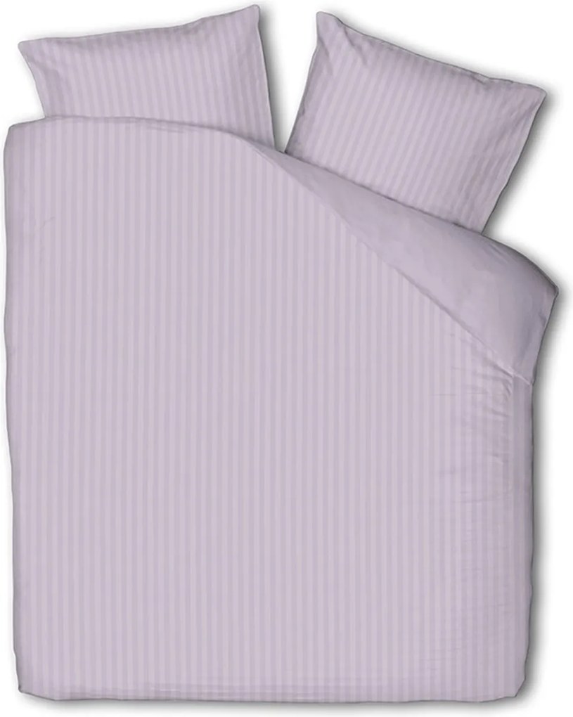 Lenjerie de pat din microfibra EMBOSSED STRIPES svetle fialove Dimensiune lenjerie de pat: 2 buc 60 x 70 cm | 200 x 200 cm