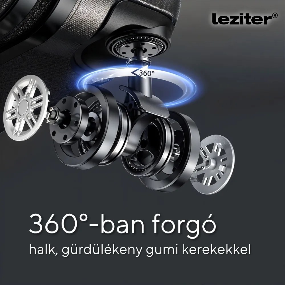 Valiză mare Travelux Voyager cu hardtop 50x78x30 cm gri