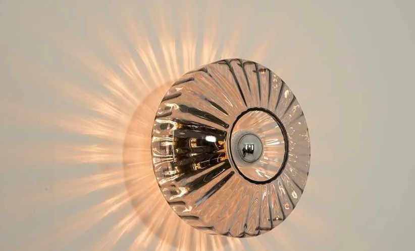 Aplica design decorativ Zenia fumuriu