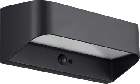 Nordlux - Lampă solară LED cu senzor MARCELLIO, LED/5W/5V, IP54, negru