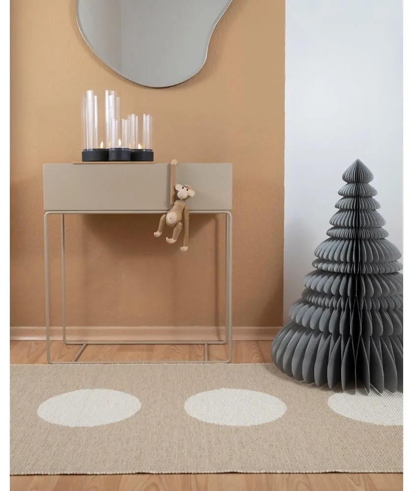 Covor tip traversă pentru interior și exterior bej 70x150 cm Vera Beige – Pappelina