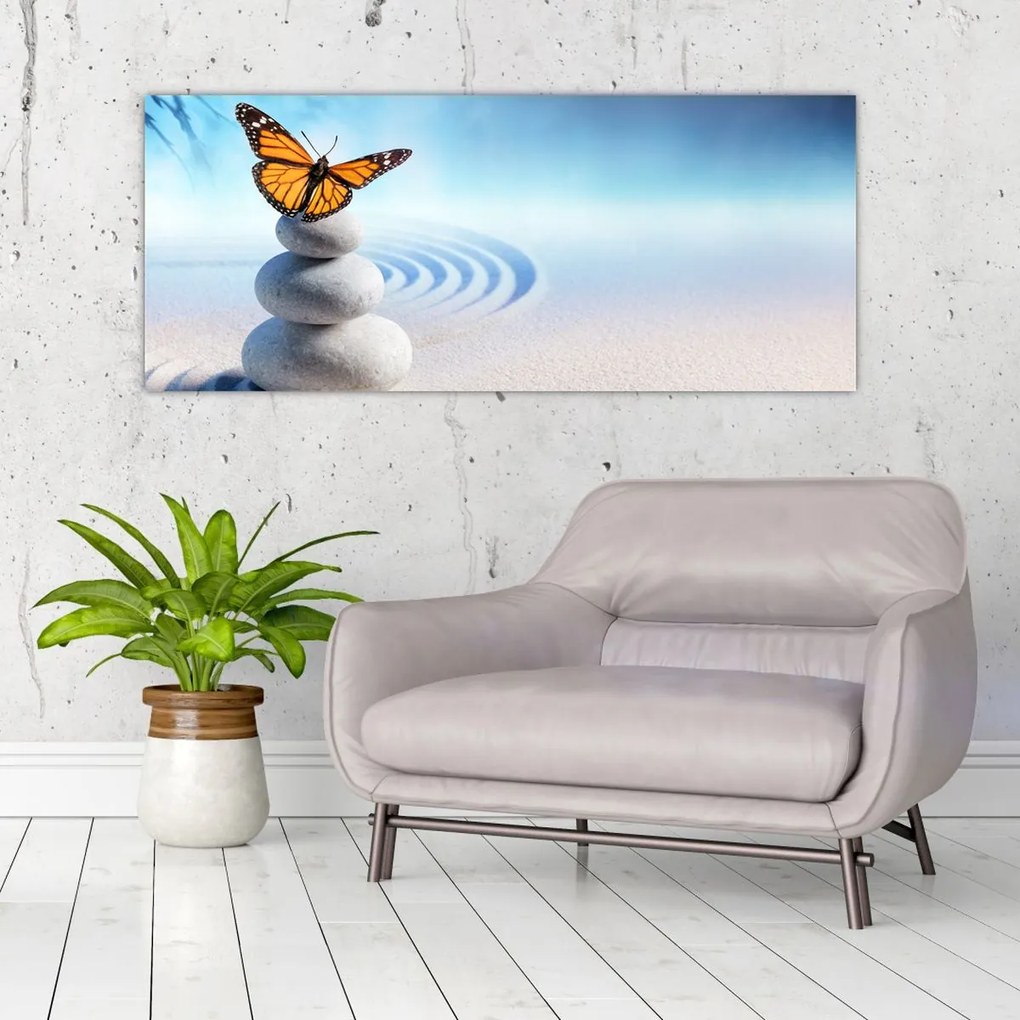 Tablou - Grădina Zen (120x50 cm)