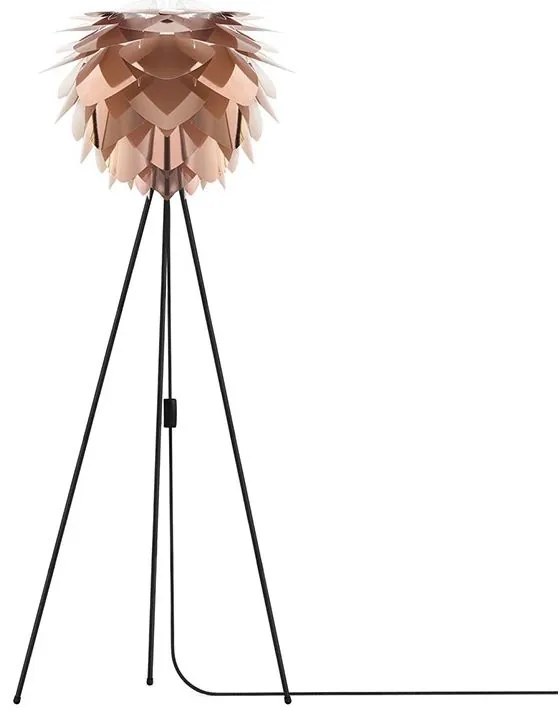 Accesoriu lampadar, Trepied negru pentru abajurul cu pene Eos si Silvia