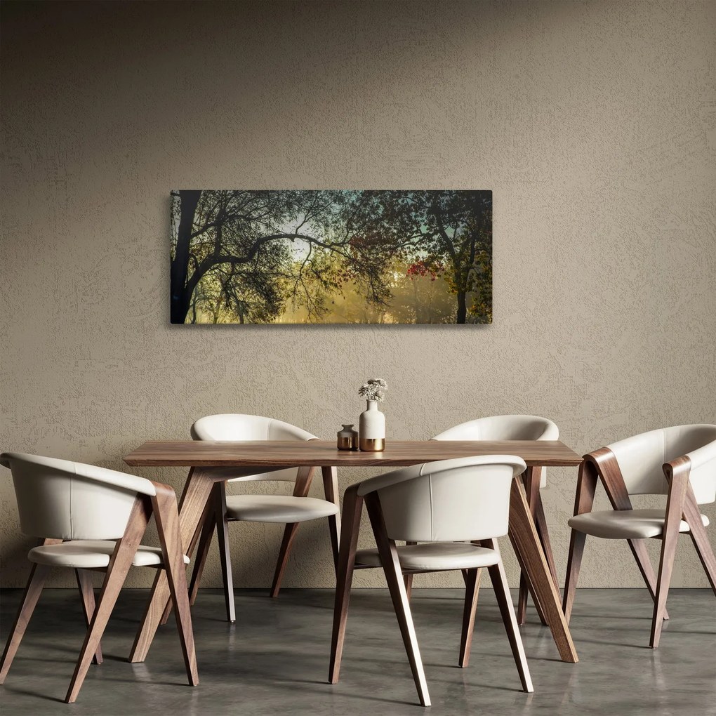 Tablou cu răsărit de soare (120x50 cm)