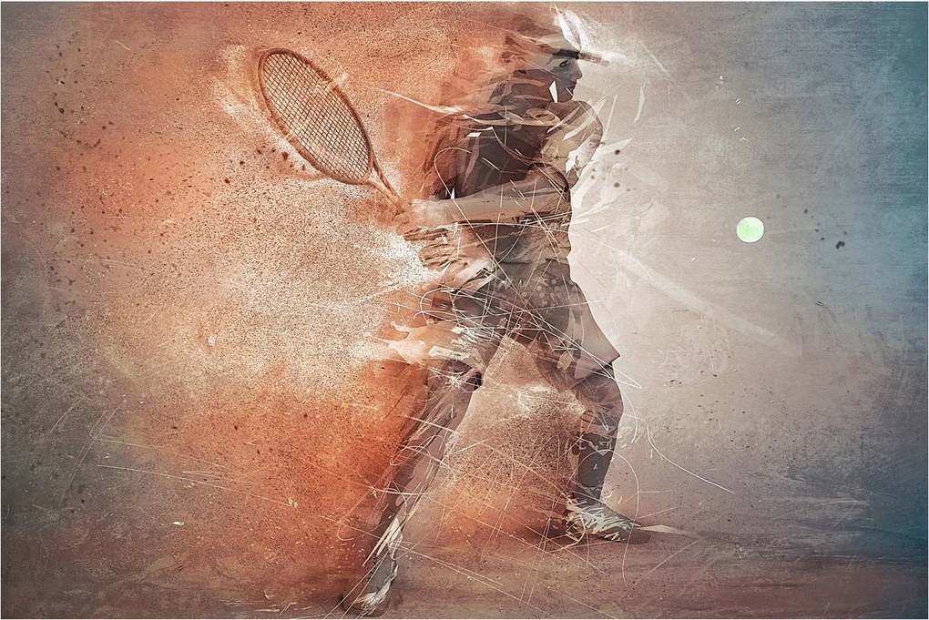 Tablou - Jucător de tenis (90x60 cm)