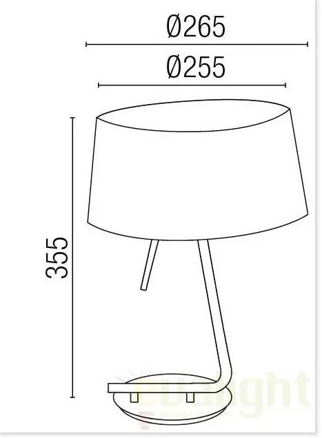 Veioza, lampa de masa Hotel 29942