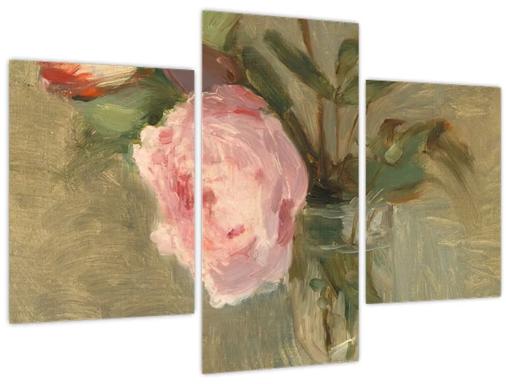 Tablou - Berthe Morisot, Peonies, reproducere (90x60 cm)