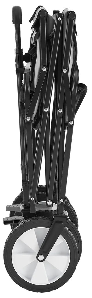 Cărucior de mână gri deschis