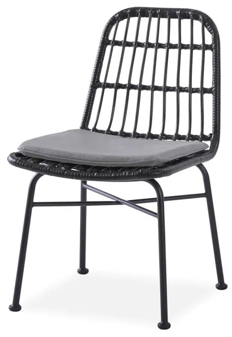 Scaun K401 negru/gri