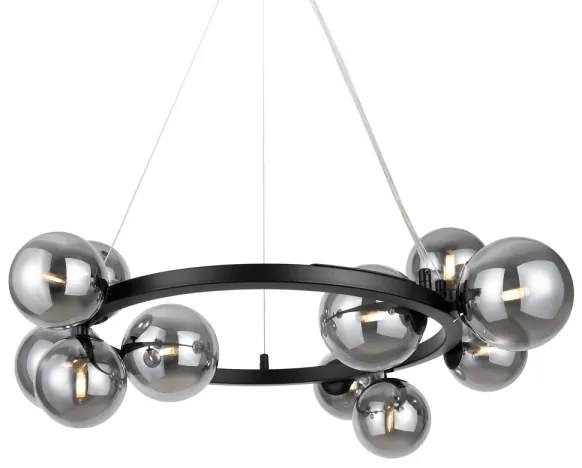 Lustră pe cablu Maytoni MOD545PL-11B DALLAS 11xG9/28W/230V negru