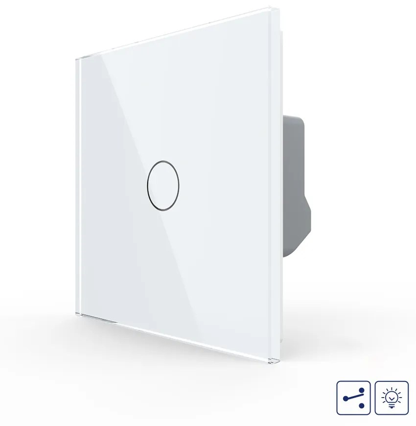 Intrerupator Simplu Cap Scara / Cruce cu Variator si Touch LIVOLO – Serie Noua