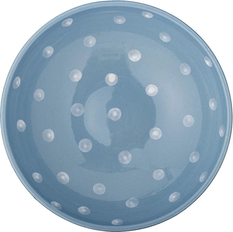 Bol albastru din ceramică ø 24,5 cm Riley – Bloomingville