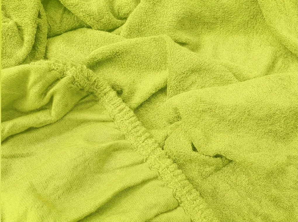 Cearsaf frote PREMIUM lime 160x200 cm