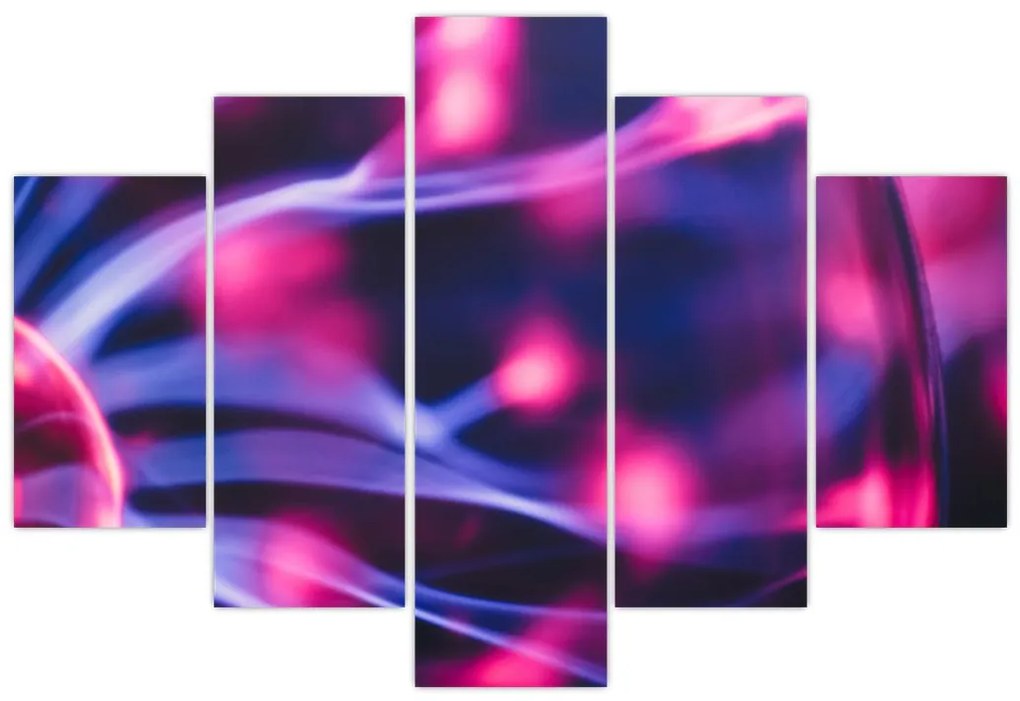 Tablou abstract mov (150x105 cm)