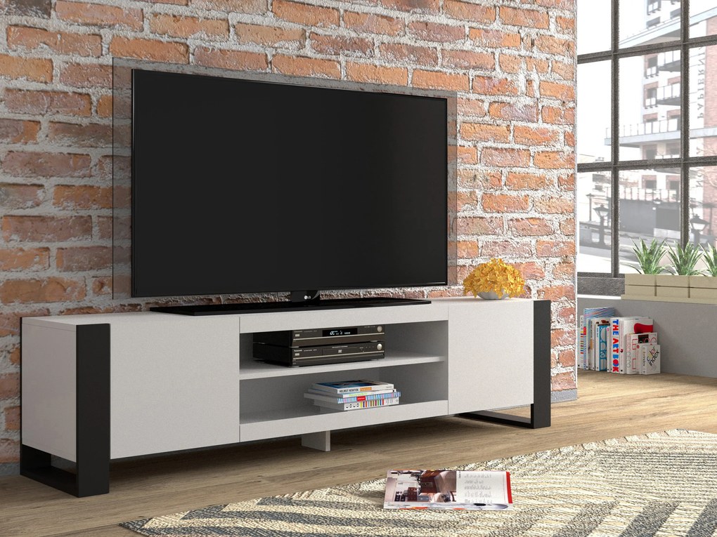 Masă TV/Dulap Montana 188 (Alb). 1057676