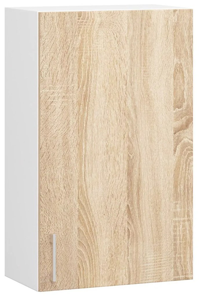 Dulap superior de bucătărie Lula W50 720 (alb + stejar sonoma). 1068943