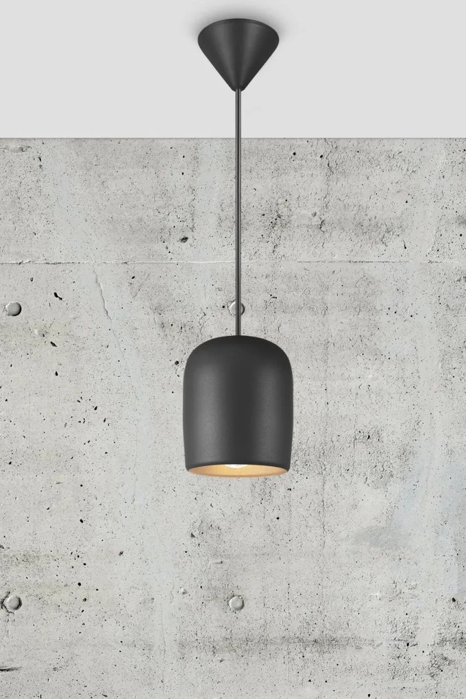 Pendul design modern Notti 10 negru