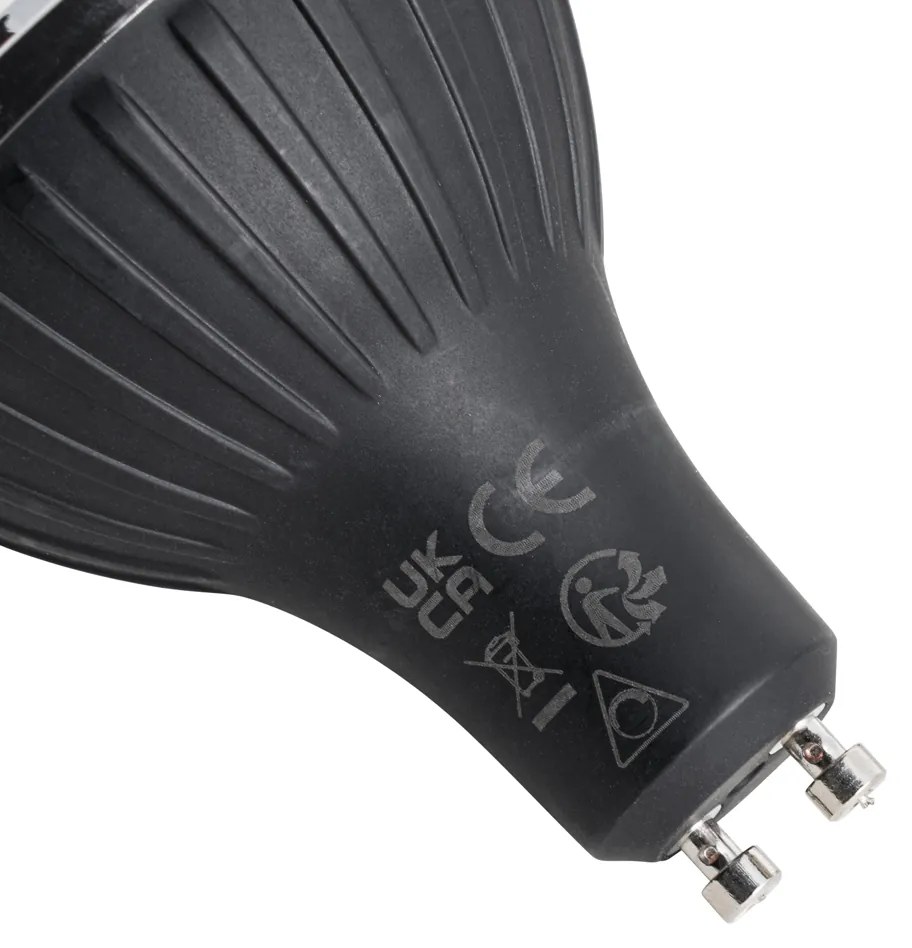 Set de 5 becuri LED GU10 reglabile 70mm 6.5W 600LM 4000K