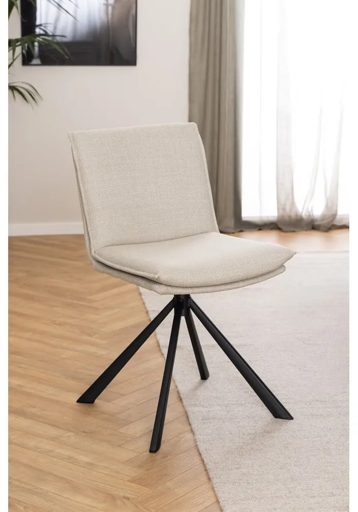 Scaun de dining crem Flynn – Actona