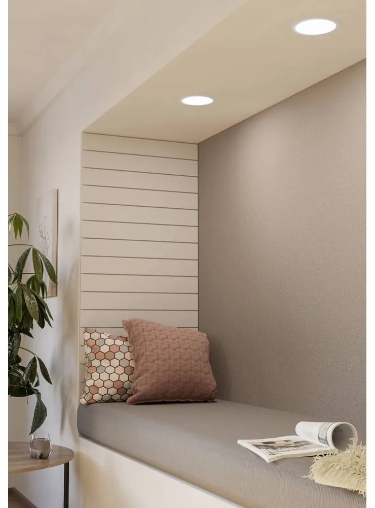 Plafonieră gri LED/încastrată FUEVA 5 – EGLO