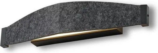 Osram - Aplică de perete LED DECOR FLAT LED/13W/230V gri