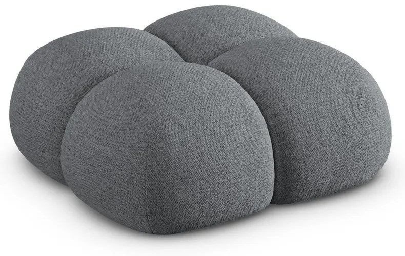 Taburet gri Loretto – Cosmopolitan Design