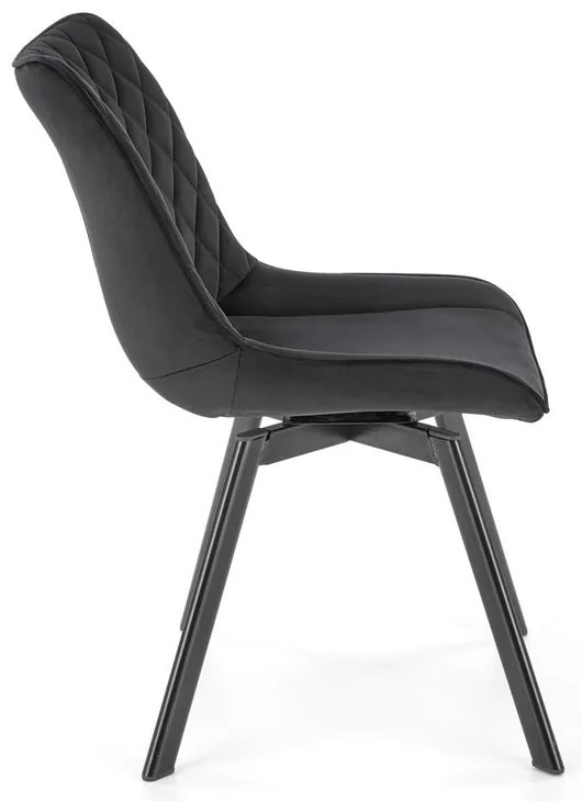 Scaun de bucaterie Oleg, negru