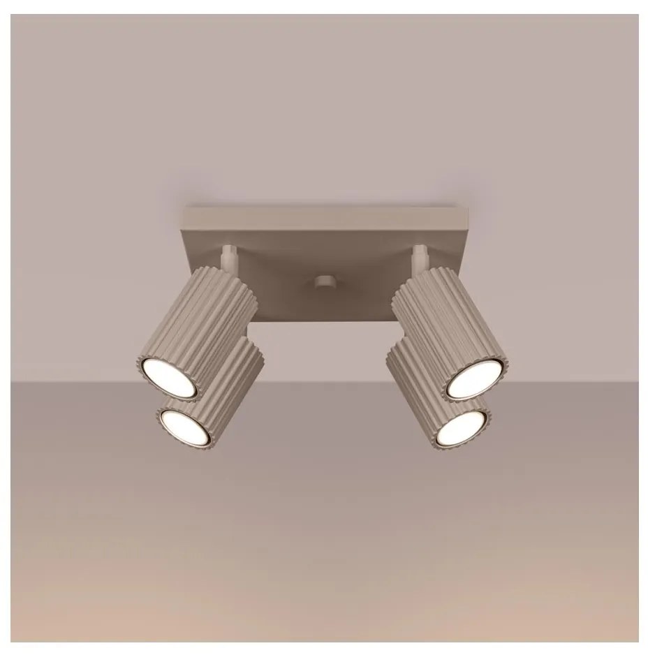 Spot Brilagi CRESTO 4xGU10/10W/230V taupe